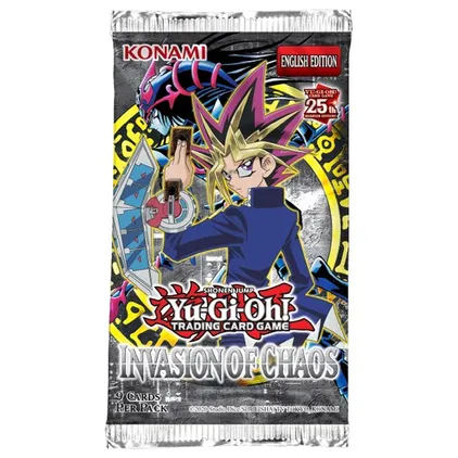 【送料込】 Invasion of Edition Anniversary (25th Pack Booster Chaos 遊戯王OCG デュエルモンスターズ